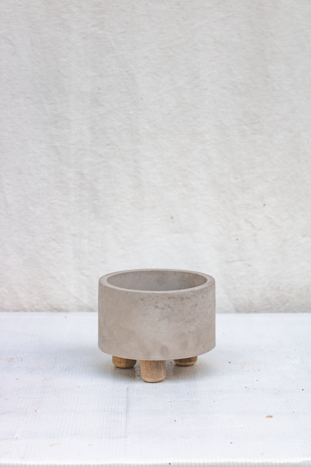 Terrario Concreto Redondo Mini