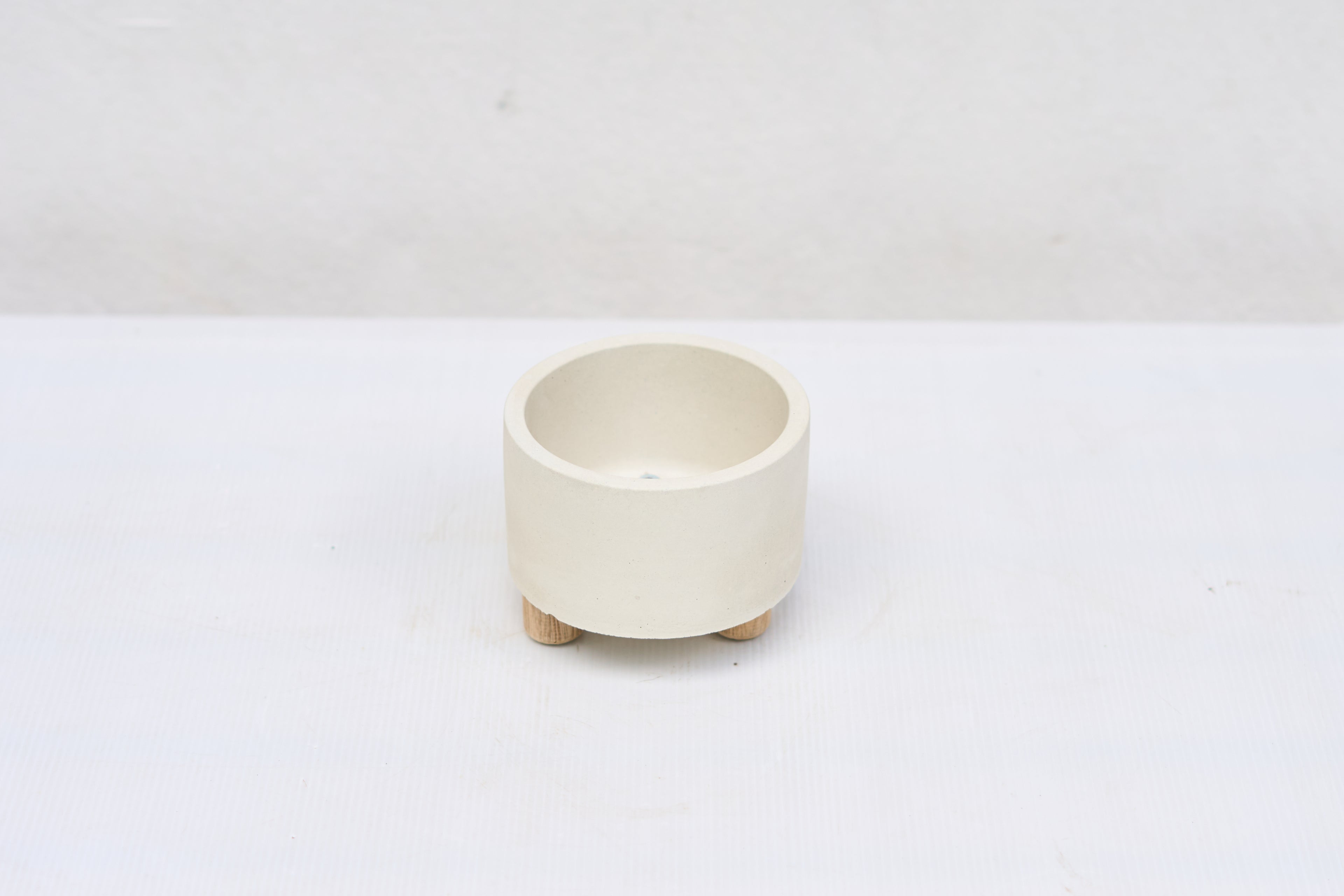 Terrario Concreto Redondo Mini