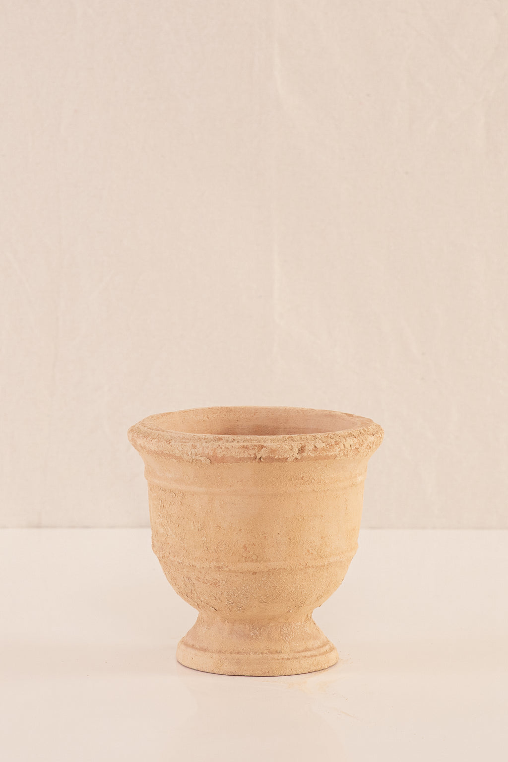 Copa de Concreto con Acabado de Barro 12cms de Diámetro