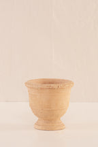 Copa de Concreto con Acabado de Barro 12cms de Diámetro