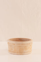 Combo 4 Mini Phalaenopsis + Vasija Pequeña de Concreto con Acabado de Barro